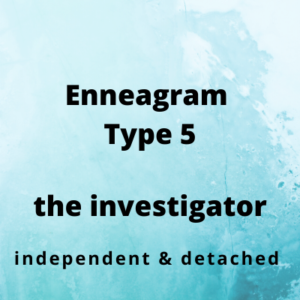 Enneagram Type 5