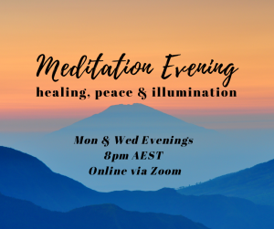 Twin Hearts Meditation Online via Zoom Individual Consultations & Pranic Healing Courses Brisbane